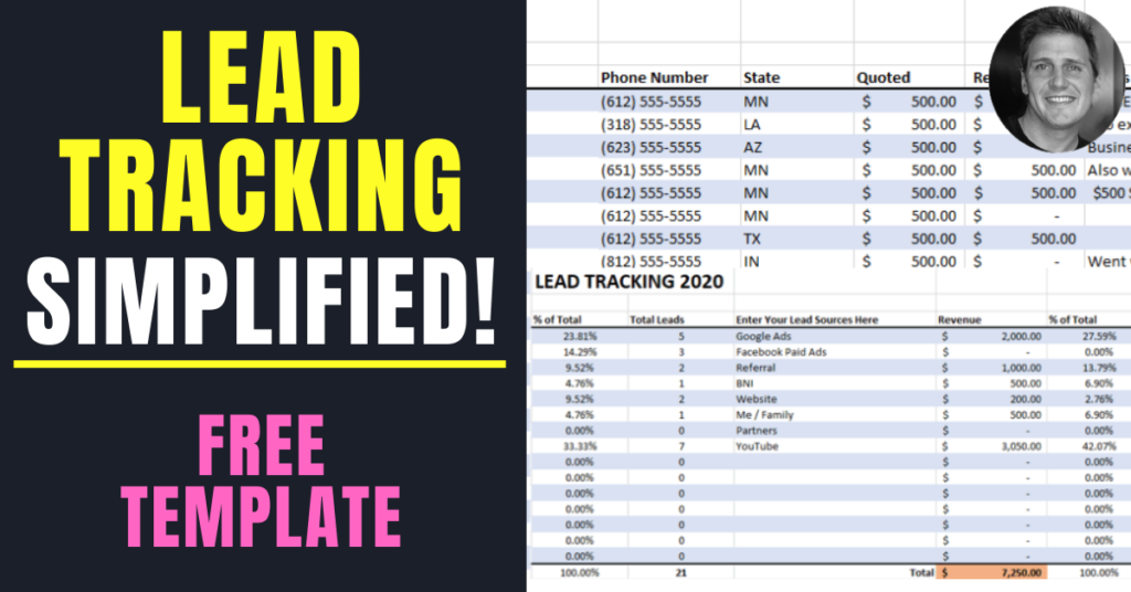 Lead Tracking Spreadsheet