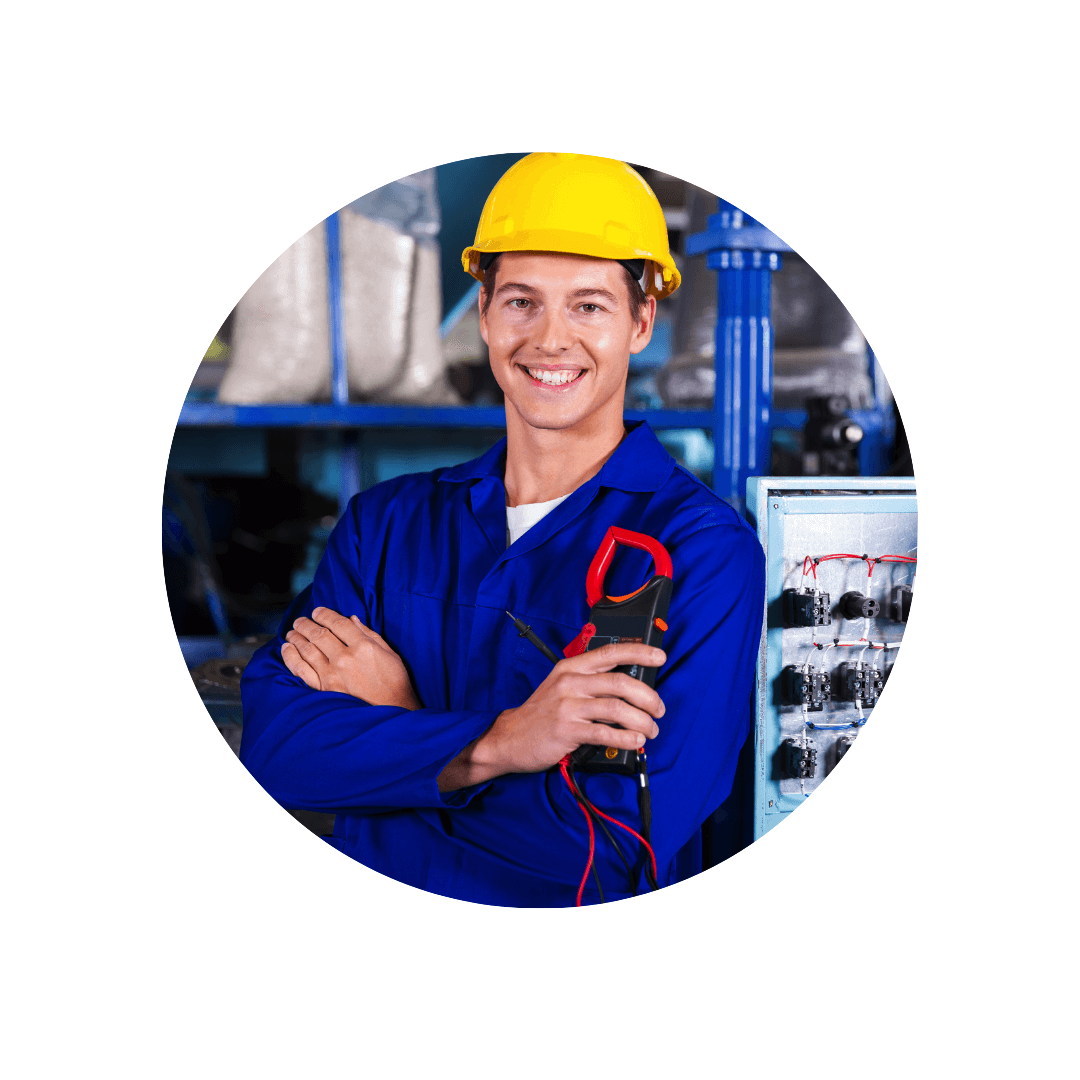 Happy Home Service Business Owner