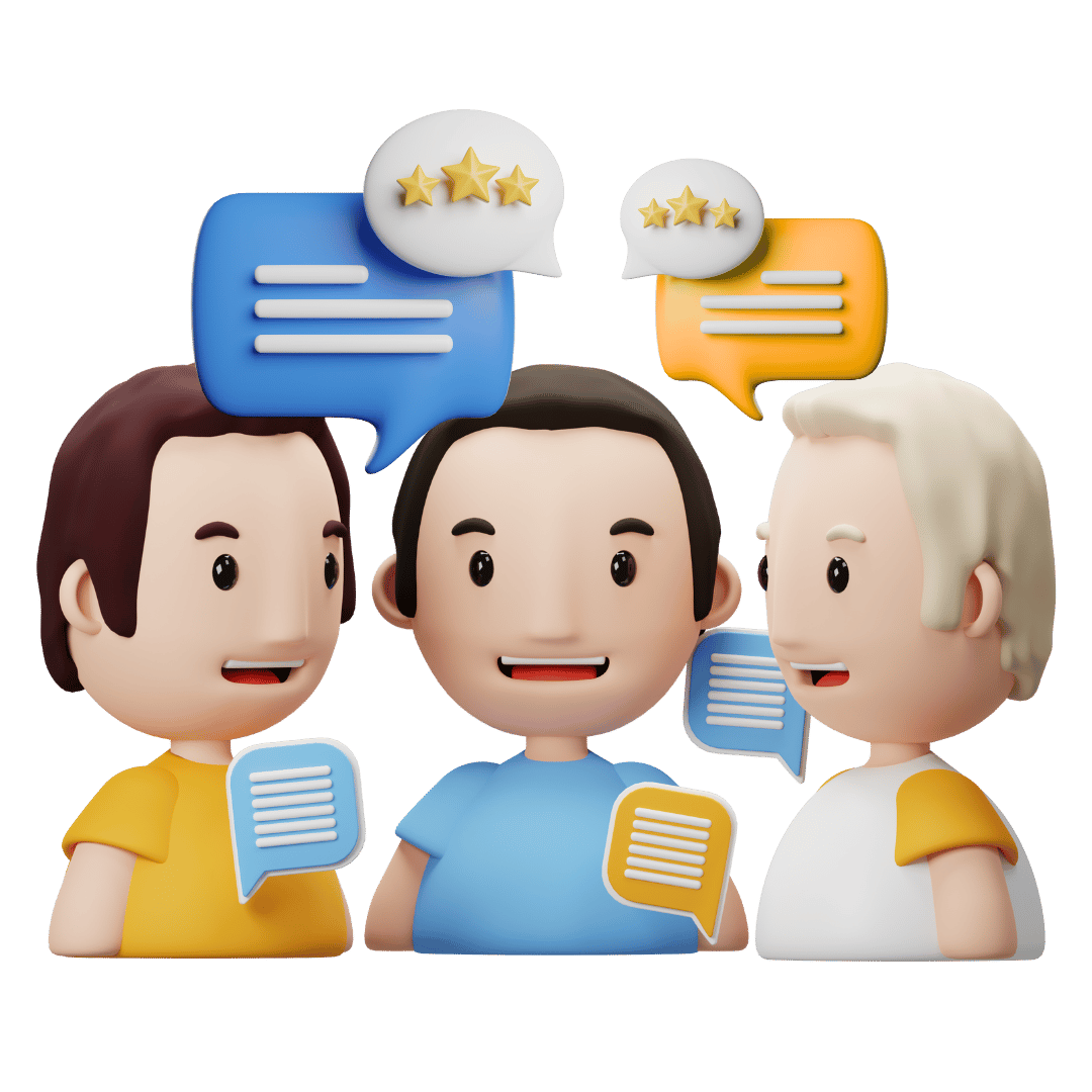 Testimonials, referrals, feedback